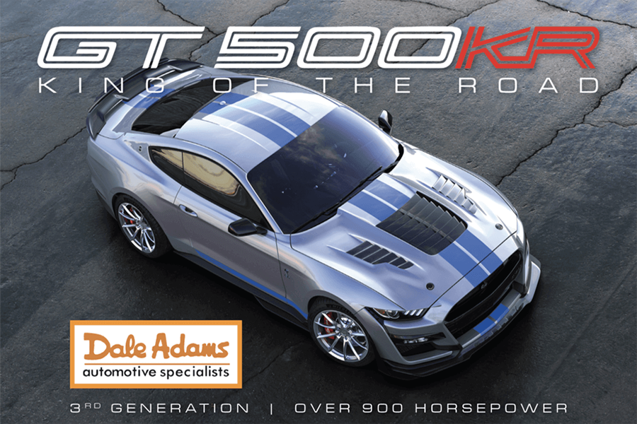 2022 SHELBY GT500KR KING OF THE ROAD PRESS RELEASE